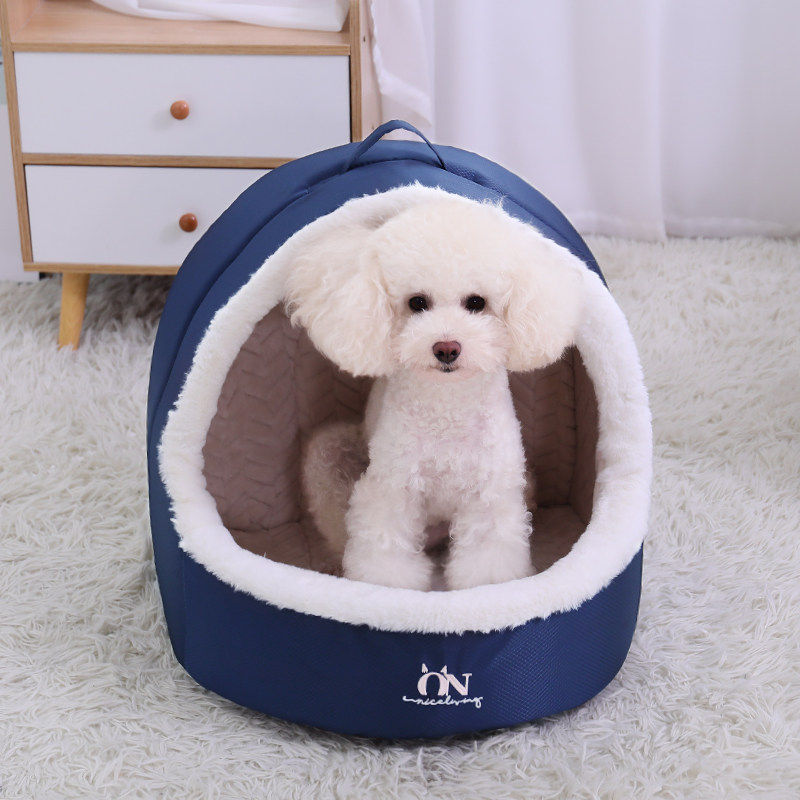 狗窝冬天保暖小型犬泰迪博美狗房子四季通用冬季狗屋室内宠物垫子,宠物/宠物食品及用品,狗窝/屋/帐篷/沙发,淘宝优惠券,粉丝福利购,淘宝优惠卷