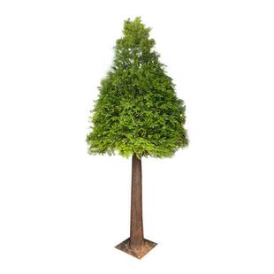 仿真松柏树户外绿化仿真绿植工程装饰水杉树定制各种假树盆栽