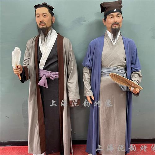 水浒传蜡像场景复原蜡像