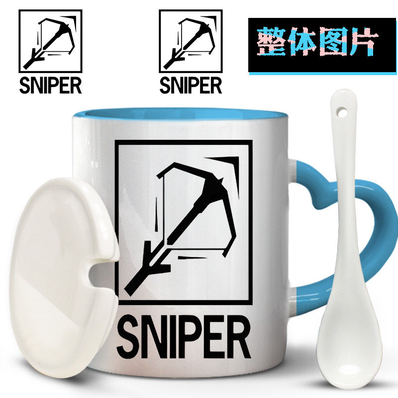 明日方舟失去理智可爱国风茶杯微波炉复古喝水简约马克杯陶瓷水杯