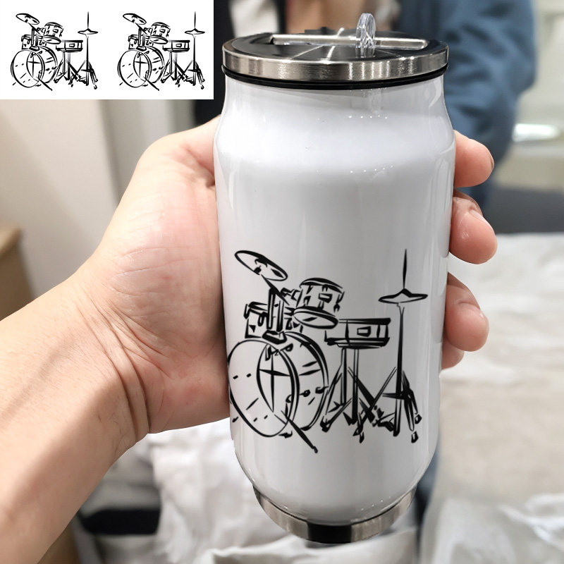 diy沉迷练鼓摇滚架子鼓演出爵士乐乐队鼓手乐器可304不锈钢保温杯,餐饮具,保冷/保温杯,淘宝优惠券,粉丝福利购,淘宝优惠卷
