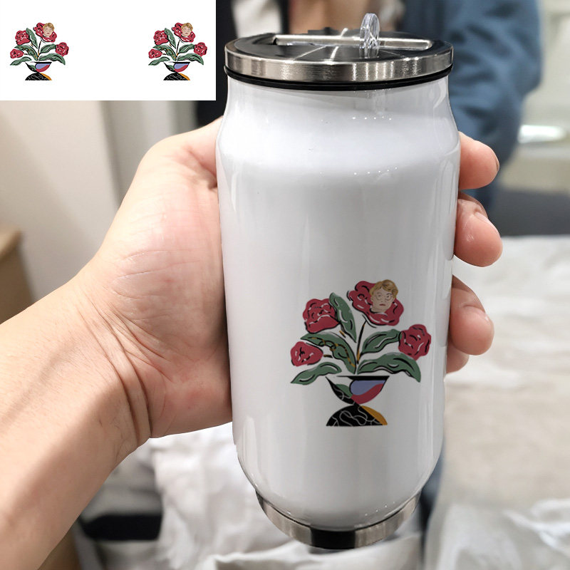 落日飞车乐队jinji kikko金桔希子摇滚登山双层304不锈钢保温杯子
