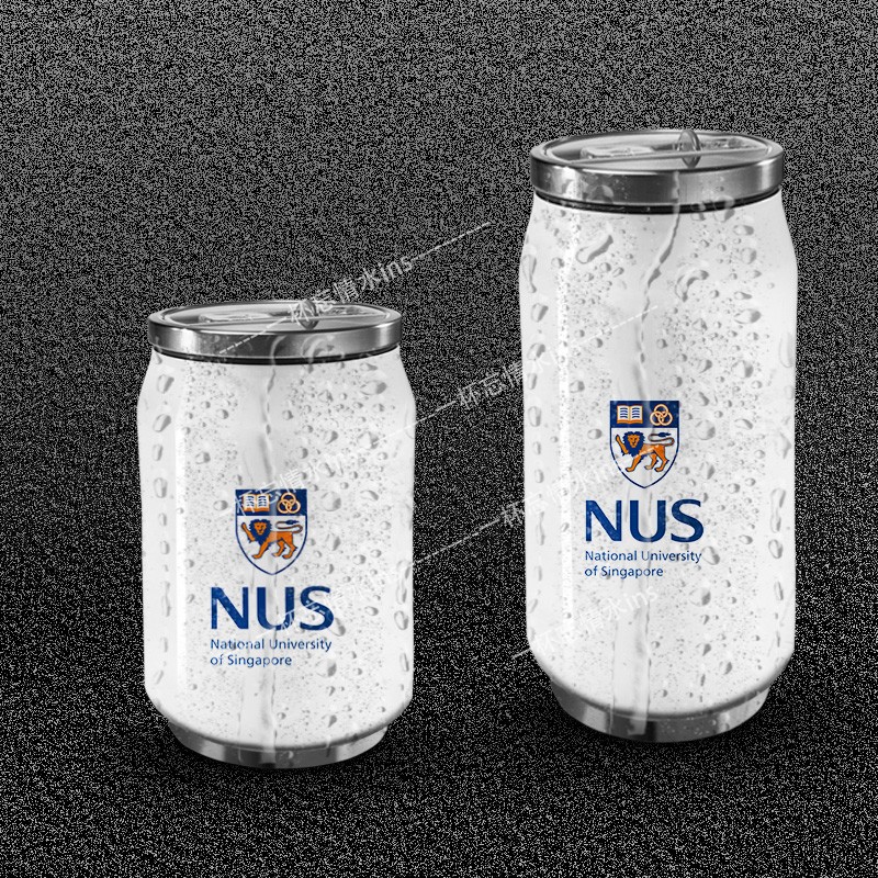 NUS新加坡国立大学保温杯便携真空双层礼品杯水杯