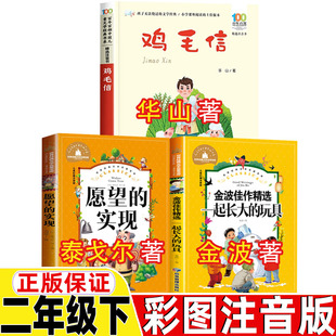 一起长大的玩具鸡毛信愿望的实现注音版二年级下册必读的课外书鸡毛信注音版华山著小雏长江少年儿童出版社菊丛书