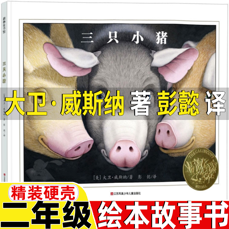 三只小猪大卫威斯纳著彭懿译正版