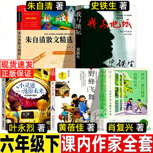 我与地坛六年级必读课外书史铁生原著完整版小灵通漫游未来叶永烈著野蜂飞舞黄蓓佳重读那片绿绿的爬山虎肖复兴著朱自清散文精选