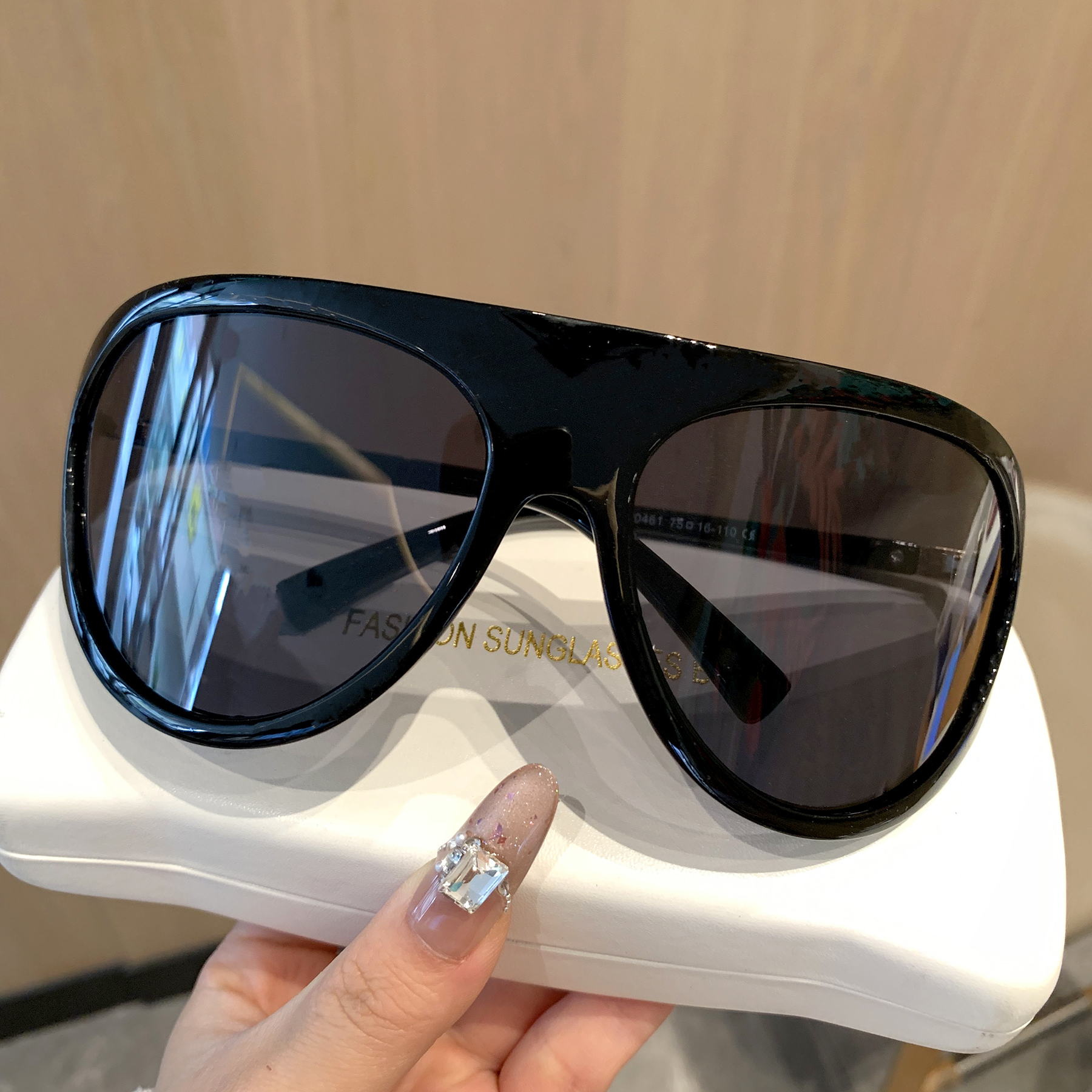 2025新款复古加大框墨镜