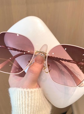 2025新款茶色墨镜女高级感