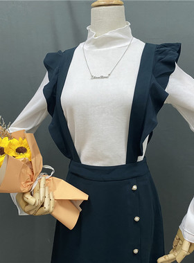 大牌正品清仓R家RCWH74V03M春秋新款中长半身仙女裙