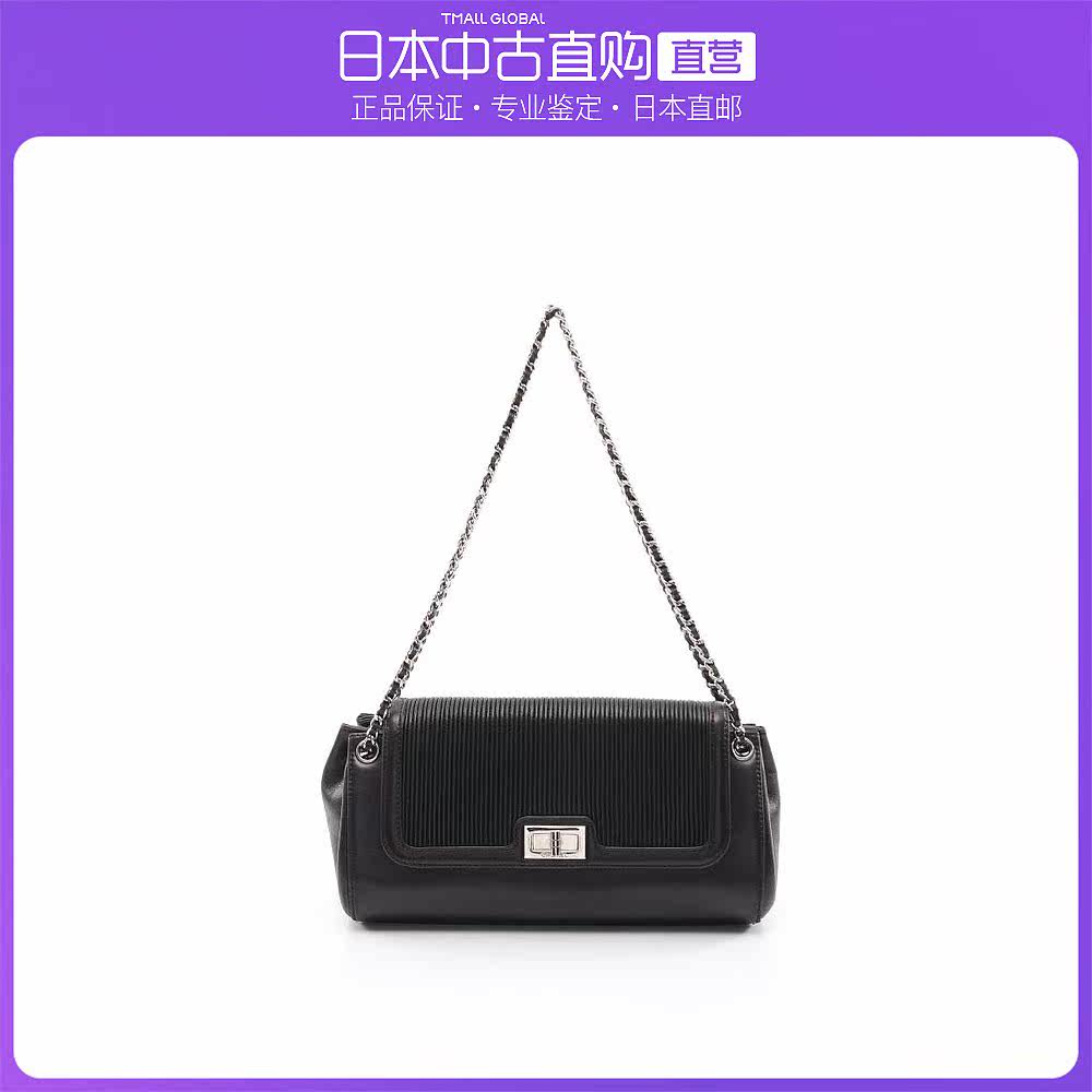 日本直邮中古CHANEL香奈儿[B]9.0新2.55链条小羊皮肩包