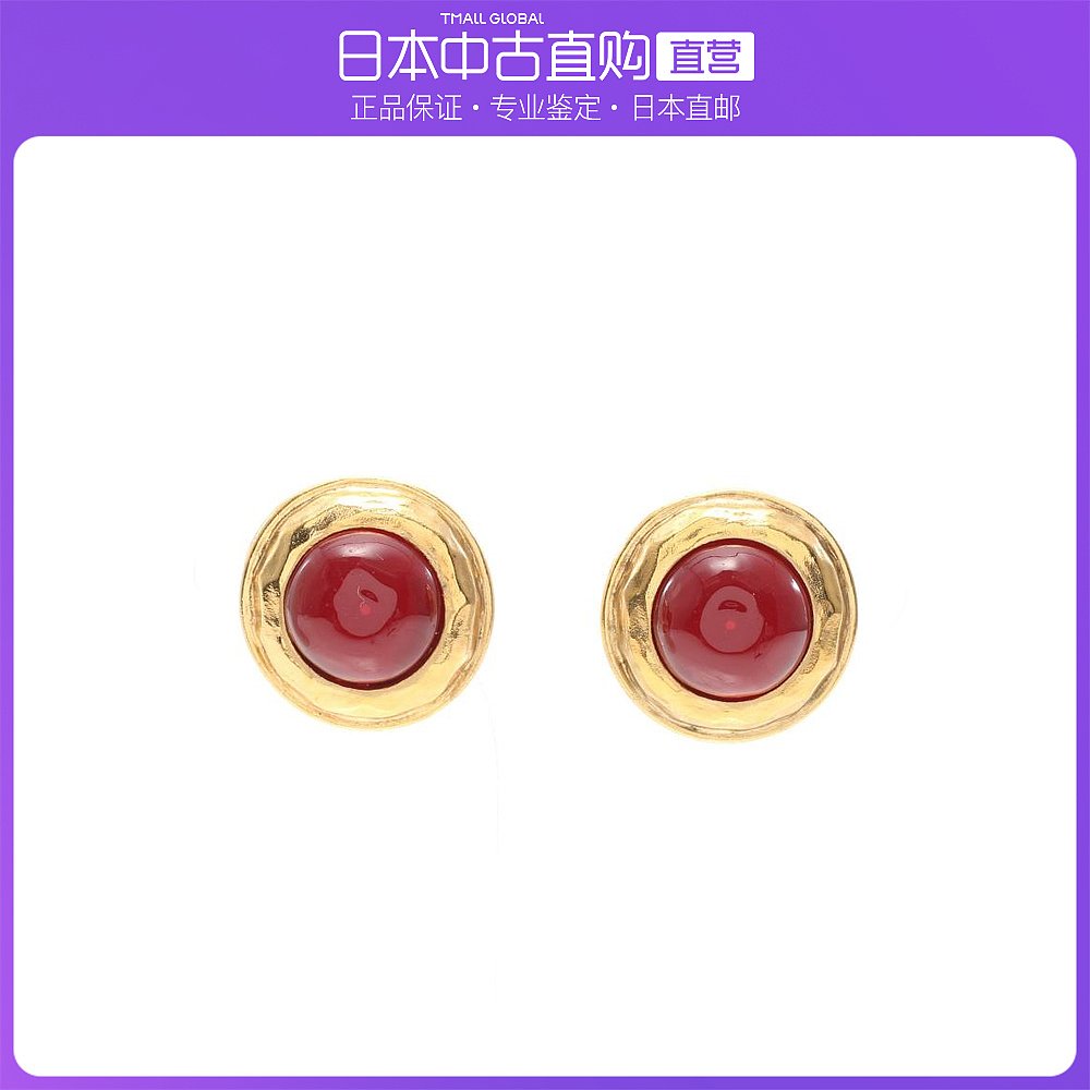 日本直邮中古CHANEL香奈儿[B]9.0新Gripoix耳环