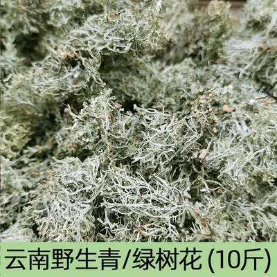 10斤野生绿树花菜云南特产树胡子菌类特色凉拌野菜树毛衣青树花菜