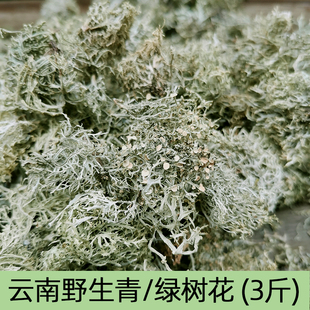 云南特产楚雄野生树花未煮树花青树花干货绿树花凉拌菜特色山珍
