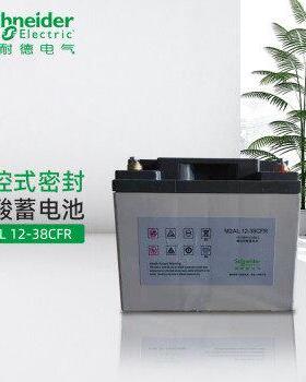 施耐德 M2AL12-38CFR UPS不间断电源铅酸免维护蓄电池质保三年