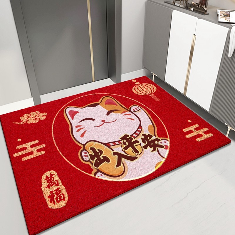 丝圈地垫进门出入平安门垫防滑垫