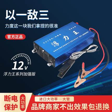 2024逆变器机头大功率进口大管浮力吸王12v升压电源电瓶转换器噐*