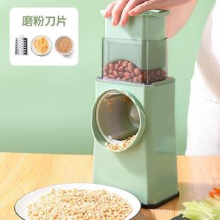 多功能暴风切菜器厨房土豆胡萝卜刨丝手摇切片器家用滚筒切菜神器