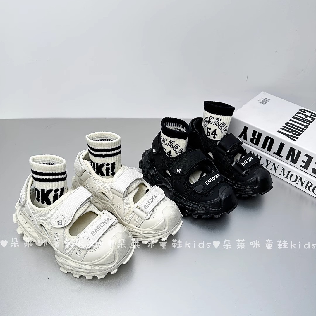 儿童运动凉鞋2025夏季新款男童镂空透气老爹鞋潮女童休闲鞋百搭