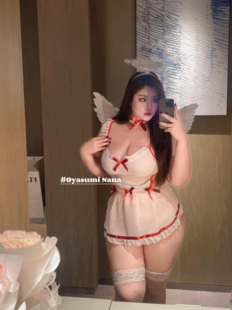 晚安奈奈 堕落天使~万圣节cos纯欲纯欲大码女仆制服角色扮演套装