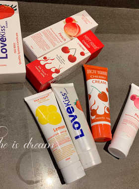 晚安奈奈「满足你口味」口jiao水果味情侣无油润滑液游戏前戏