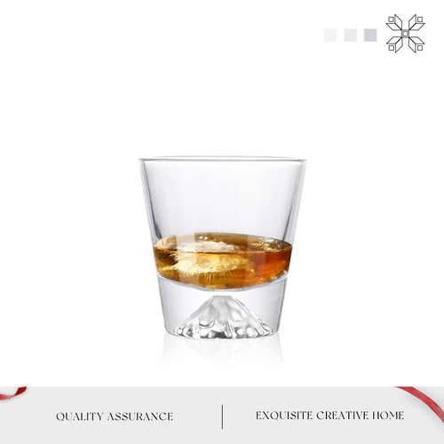 MOLALUNA日式富士山威士忌酒杯