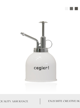 Auramoon.Cegier.喷壶浇花家用养花浇水手压植物多肉电镀 | 琼扉