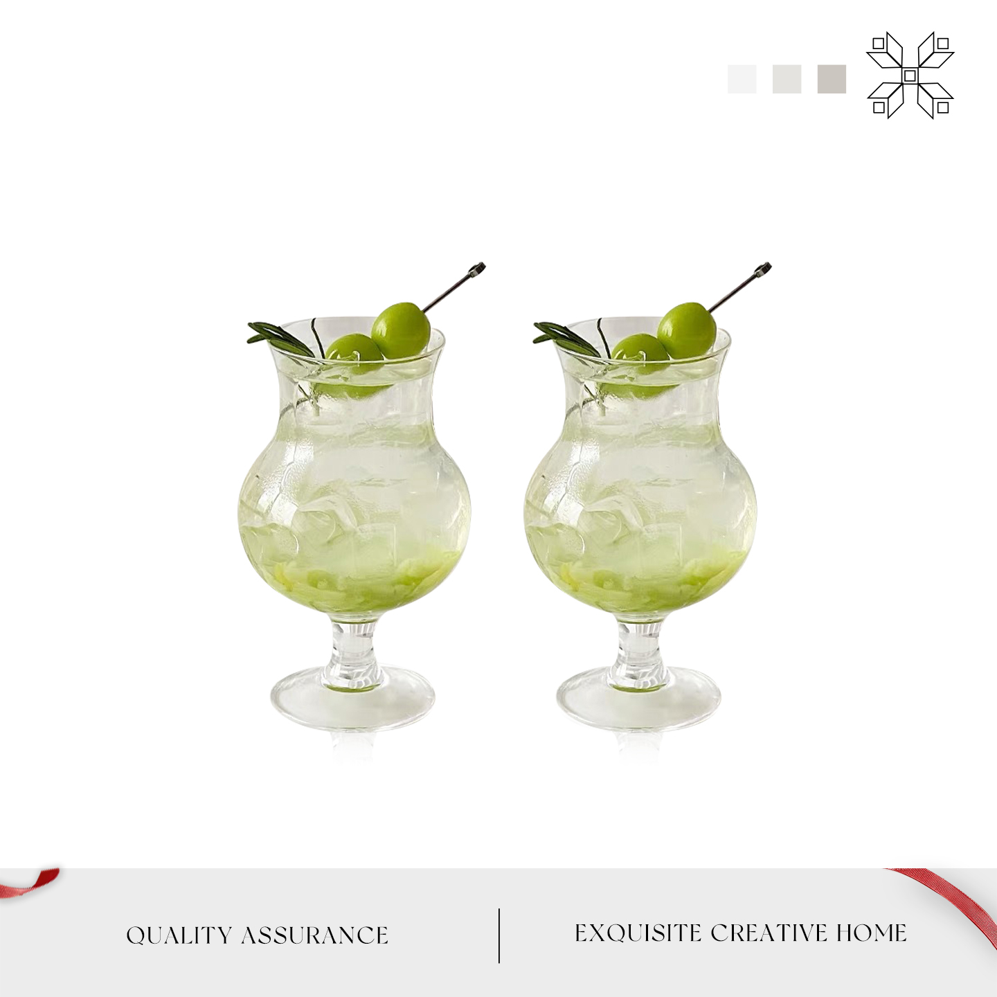 MOLA玻璃杯夏天家用鸡尾酒杯