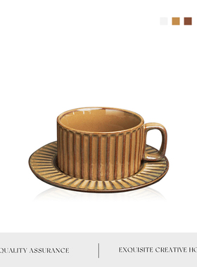 MOLA.Pray.杯具复古欧式釉变陶瓷咖啡杯花式咖啡拉花杯丨时祈