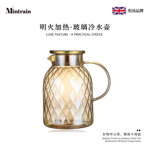 Mintrain耐高温可热可冷凉水壶