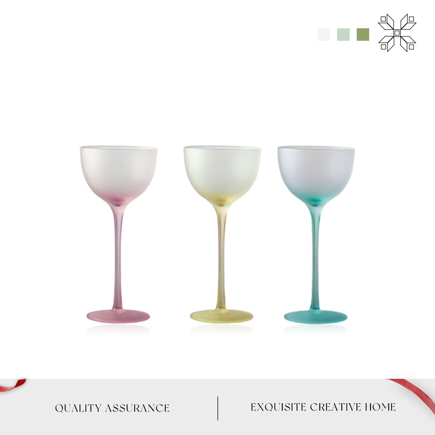 Mintrain英国法式酒具玻璃杯甜品香槟杯鸡尾酒杯家用套装 | 糖砂