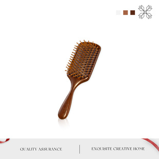 MOLA.After.梳子檀木气垫梳家用顺发头部头皮经络按摩梳 丞后