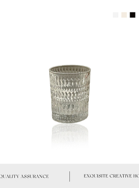 MOLA.Consultation.浮雕玻璃杯北欧轻奢复古家用水杯 | 亲咨