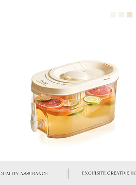 MOLA.Dai.冷水壶夏季露营冷泡茶带龙头奶油风放冰箱凉水壶 | 黛本