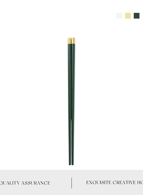 MOLA·Blessing·新中式福字筷子家庭合金筷防霉防滑耐高温丨圆福