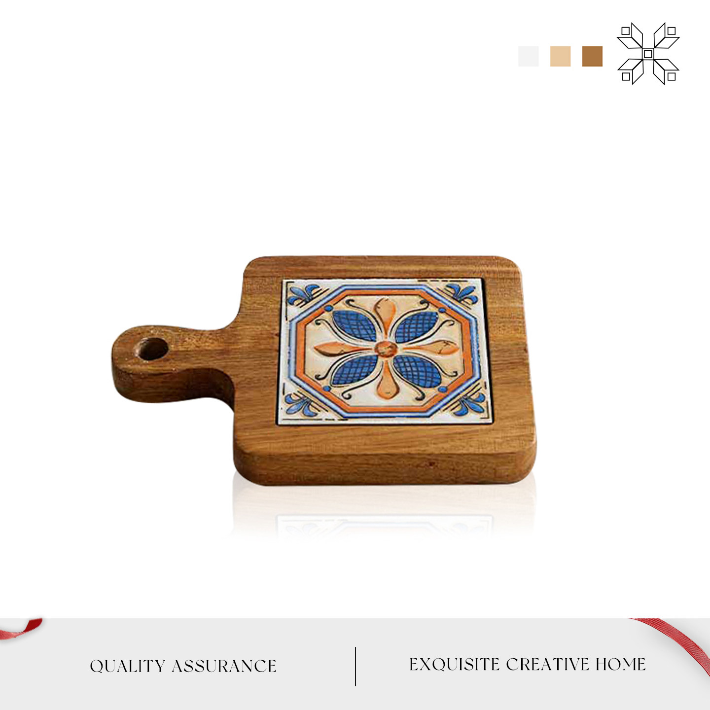 MOLA.Think.隔热垫家用碗垫餐垫日式创意实木耐高温砂锅垫 |花思,餐饮具,餐垫,淘宝优惠券,粉丝福利购,淘宝优惠卷