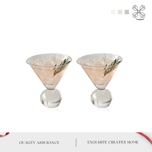 Auramoon.Aromatic.酒具玻璃杯矮脚鸡尾酒杯香槟杯轻薄酒杯| 降香