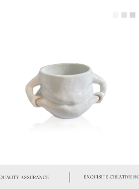 MOLA.Belly.杯具原创设计师双手捏肚子杯可爱治愈大杯子 丨肚子