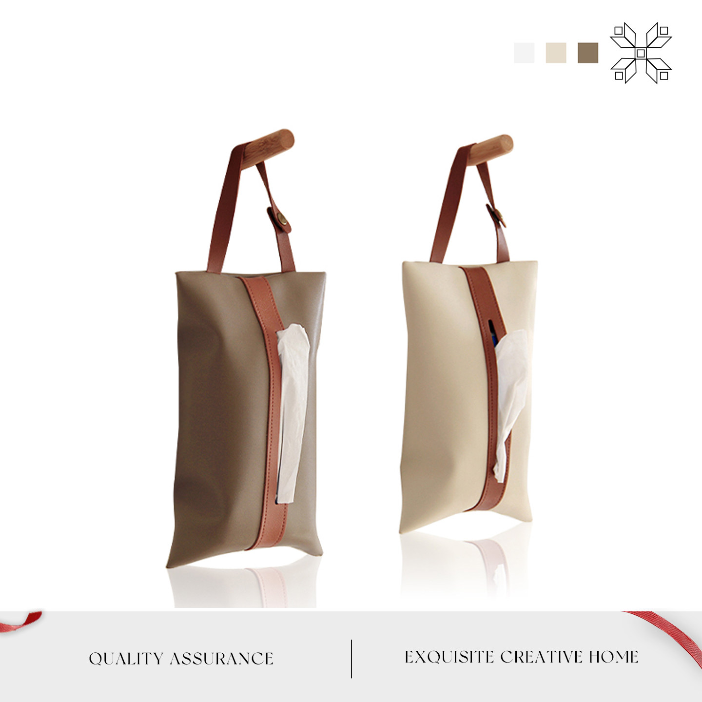 MOLA.Vallo.纸巾盒皮革车载纸巾套悬挂式简约家用厕所抽纸袋|梵洛,收纳整理,纸巾盒,淘宝优惠券,粉丝福利购,淘宝优惠卷