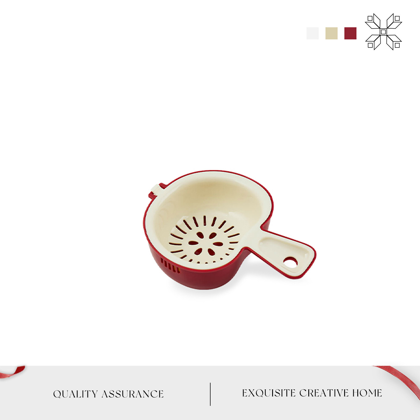 Auramoon.玖悦.沥水篮双层洗水果神器厨房家用客厅果盘 | 草食,餐饮具,洗菜盆/沥水篮/漏水筛,淘宝优惠券,粉丝福利购,淘宝优惠卷