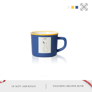 MOLA.Zoo.杯具家用动物陶瓷马克杯子创意小众水杯咖啡杯 物园