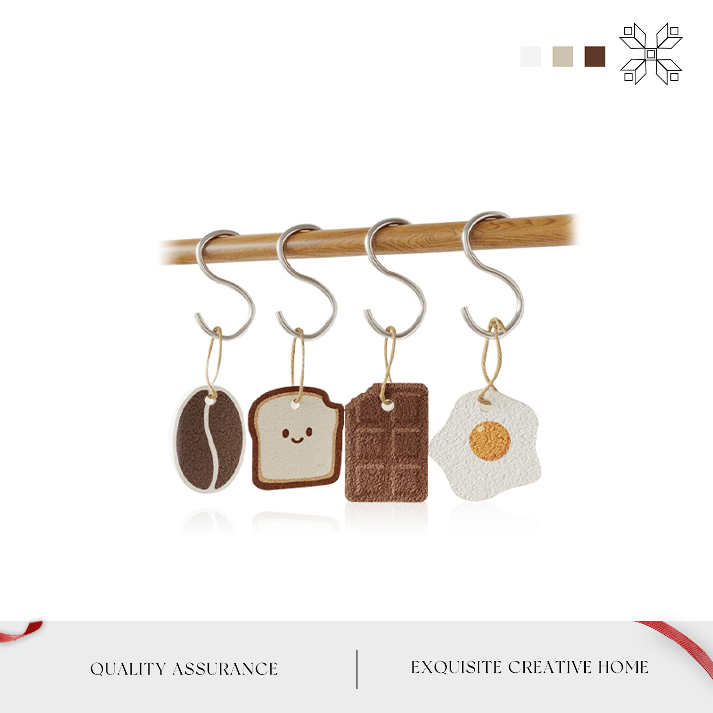 MOLA厨房清洁洗碗擦木浆棉百洁布