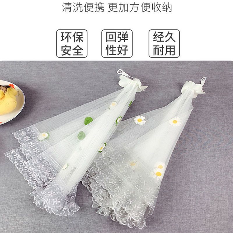 饭菜罩子盖菜罩防苍蝇防蚊折叠大号餐桌罩食物剩菜防尘遮菜罩饭罩