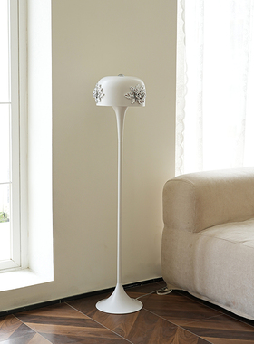 Keijo 轻法式落地灯 设计师款花纹简约客厅卧立式室高级感