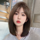 假发女长发初恋感锁骨短发彷真发全真人发自然减龄整顶假发全头套