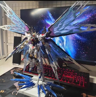 高达HG新生命运MB强袭自由MG红异端拼装模型儿童智益玩具手办机甲