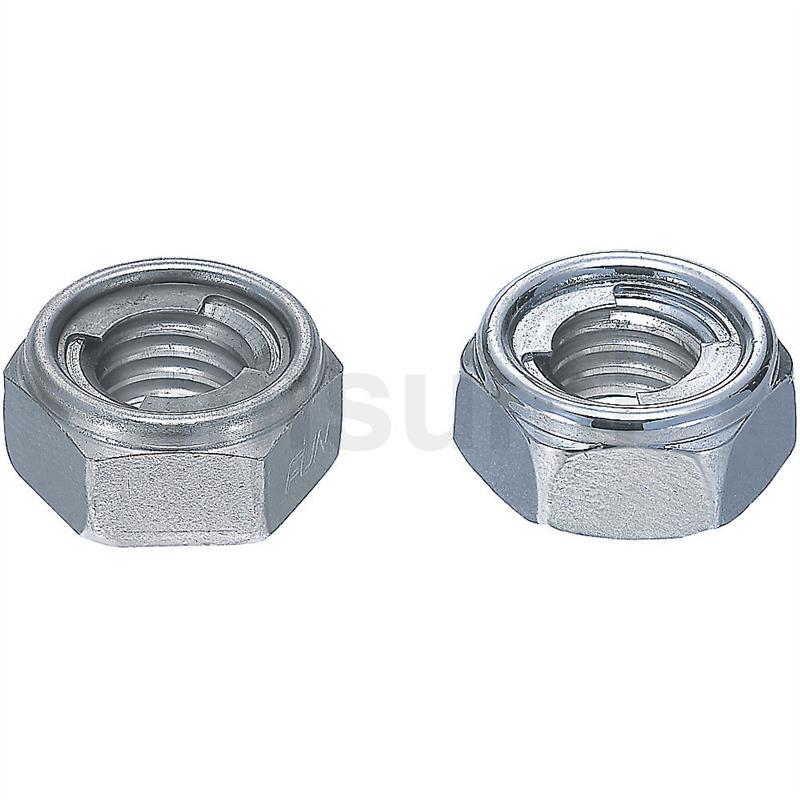 不锈钢U型钢片自锁螺母TBK41/42防松螺帽 UNUTSZ 3 4 5 6 8 10 12