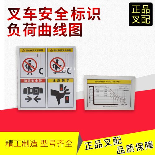 安全带警示标签门架警示曲线图
