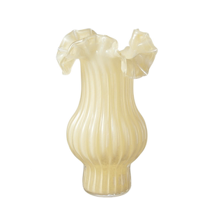 法式ins风中古芬顿花瓶摆件客厅餐桌水养插花鲜花玻璃花器高级感