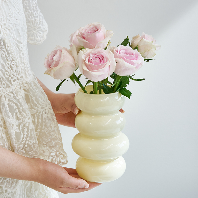 茹园ins风创意小花瓶客厅插花