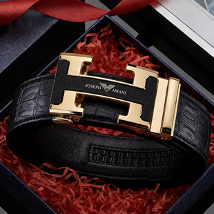 2026新款正品皮带男士真皮潮流自动扣商务年轻人时尚纯牛皮裤腰带